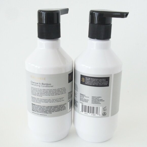NWT Theorie Charcoal Bamboo Detoxifying Conditioner - Picture 2 of 2
